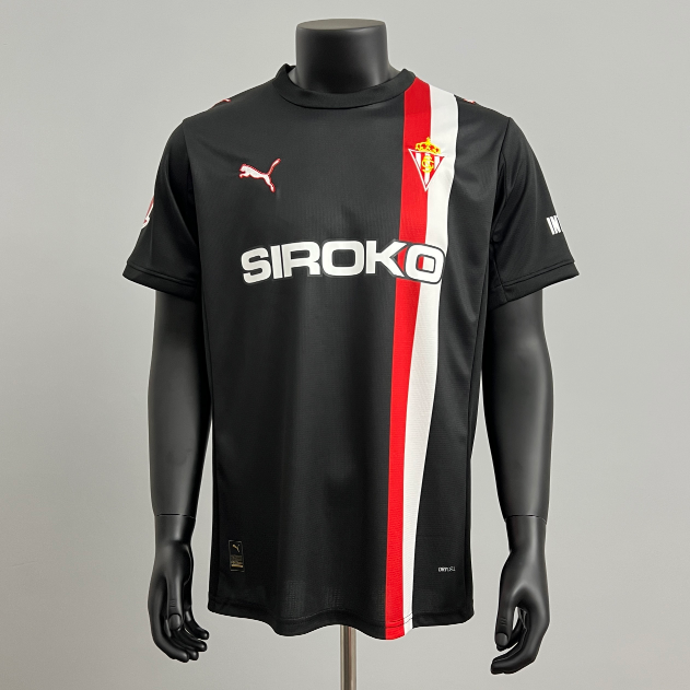 2025-26 Sporting Gijon Away Soccer Jersey Shirt